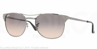Ray-Ban Zonnebril RB3429 Gunmetal crystal gray gradient pink