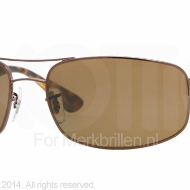 Ray-Ban Zonnebril RB3445 Bruin-Bruin