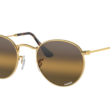 Ray-Ban Round RB3447 001/G5 Goud Chromance