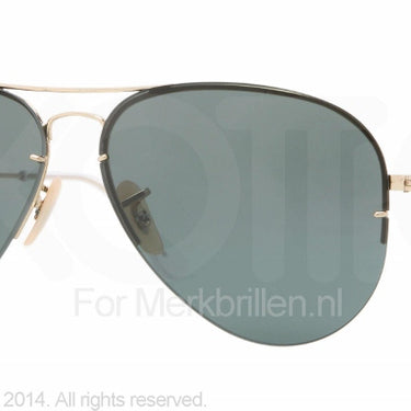 Ray-Ban Zonnebril RB3460 Goud-Groen