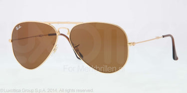 Ray-Ban Zonnebril RB3479 Goud-Bruin