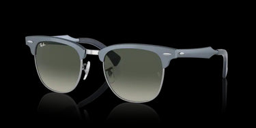Ray-Ban Clubmaster RB3507 924871 Blauw op Zilver