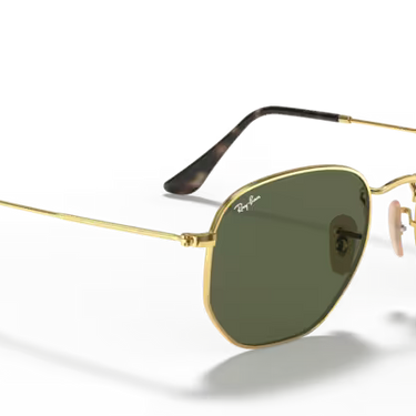 Ray-Ban Hexagonal RB3548N 001 Gold