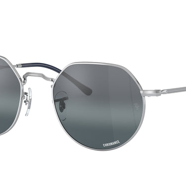 Ray-Ban Jack RB3565 9242G6 Zilver Chromance