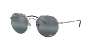 Ray-Ban Jack RB3565 9242G6 Zilver Chromance