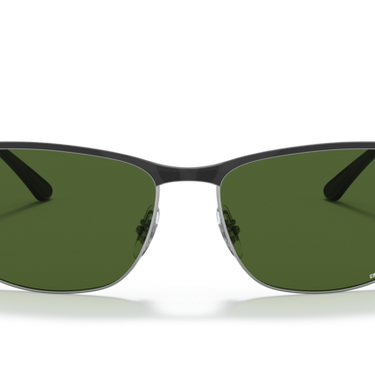 Ray-Ban RB3671CH 9144P1 Black on Silver