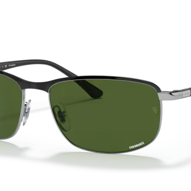 Ray-Ban RB3671CH 9144P1 Black on Silver