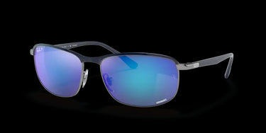 Ray-Ban RB3671CH 92044L Blue on Gunmetal