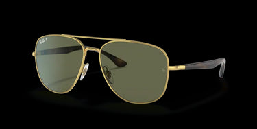 Ray-Ban RB3683 001/58 Gold Tortoise