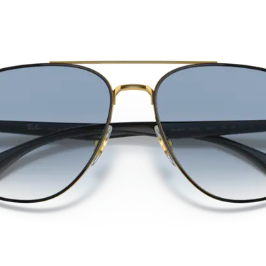 Ray-Ban RB3683 90003F Black on Gold
