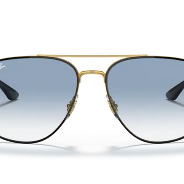 Ray-Ban RB3683 90003F Black on Gold