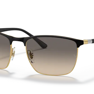 Ray-Ban RB3686 187/32 Black on Gold