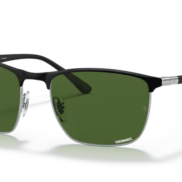 Ray-Ban RB3686 9144P1 Black on Silver
