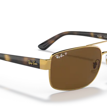 Ray-Ban RB3687 001/57 Gold Havana