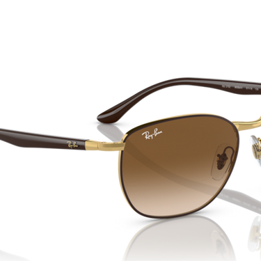 Ray-Ban RB3702 900951 Brown on Gold