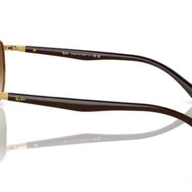 Ray-Ban RB3702 900951 Brown on Gold