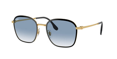 Ray-Ban RB3720 90003F Zwart op goud