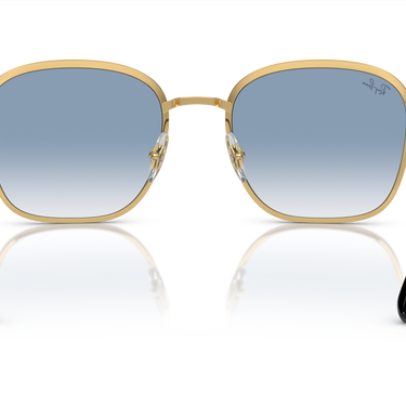 Ray-Ban RB3720 90003F Zwart op goud