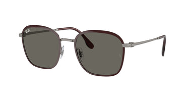 Ray-Ban RB3720 9263R5 Rood op staalgrijs