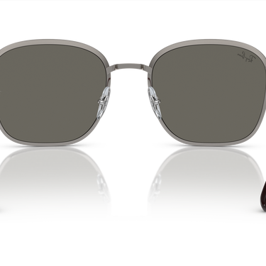 Ray-Ban RB3720 9263R5 Rood op staalgrijs