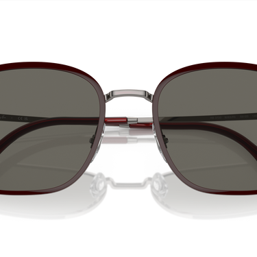 Ray-Ban RB3720 9263R5 Rood op staalgrijs