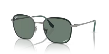 Ray-Ban RB3720 9264O9 Groen op staalgrijs