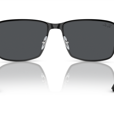 Ray-Ban RB3721 186/87 Zwart op Zwart