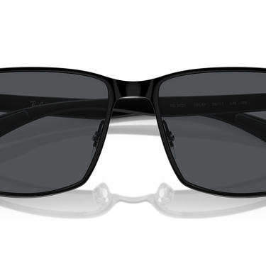 Ray-Ban RB3721 186/87 Zwart op Zwart