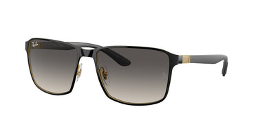 Ray-Ban RB3721 187/11 Zwart op Goud