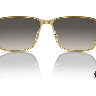 Ray-Ban RB3721 187/11 Zwart op Goud