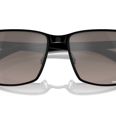 Ray-Ban Chromance RB3721CH 186/5J Zwart op Zwart