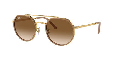 Ray-Ban RB3765 001/51 Goud Bruin