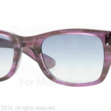 Ray-Ban Zonnebril RB4148 Violet strip.violet-gray crystal gradient light blue