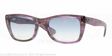 Ray-Ban Zonnebril RB4148 Violet strip.violet-gray crystal gradient light blue