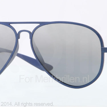 Ray-Ban Zonnebril RB4180 601588 Blauw-Grijs