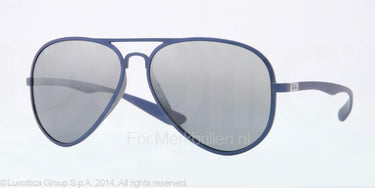 Ray-Ban Zonnebril RB4180 601588 Blauw-Grijs
