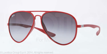 Ray-Ban Zonnebril RB4180 Rood-Grijs