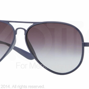 Ray-Ban Zonnebril RB4180 Blauw-Grijs