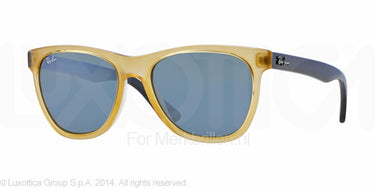Ray-Ban Zonnebril RB4184 Opal yellow grey mirror silver