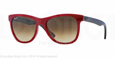 Ray-Ban Zonnebril RB4184 Red brown gradient