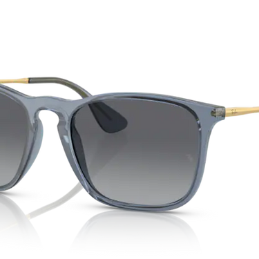 Ray-Ban Chris RB4187 6592T3 Transparant Blauw