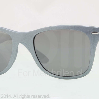 Ray-Ban Zonnebril RB4195 Silver grey silver mirror gradient
