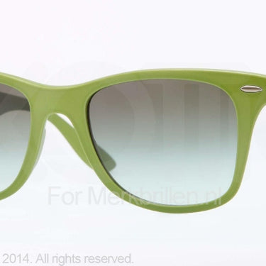 Ray-Ban Zonnebril RB4195 Metallic green green gradient