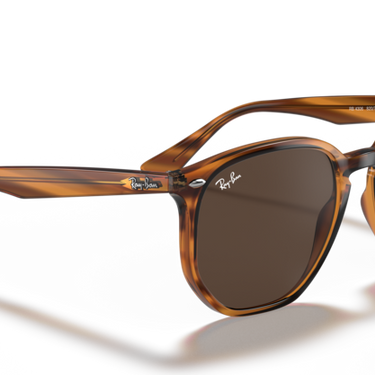 Ray-Ban RB4306 820/73 Red Striped Havana