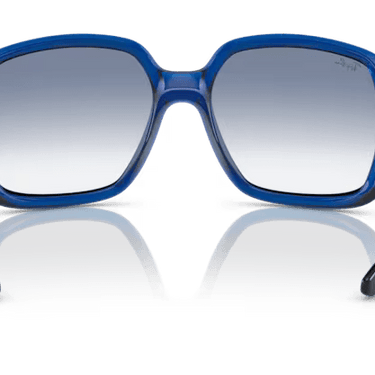 Ray-Ban Powderhorn RB4347 666019 Transparent Blue