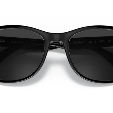Ray-Ban RB4374 603948 Black on Transparent
