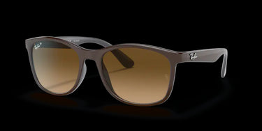 Ray-Ban RB4374 6600M2 Brown on Grey