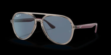 Ray-Ban RB4376 65722V Transparent Grey