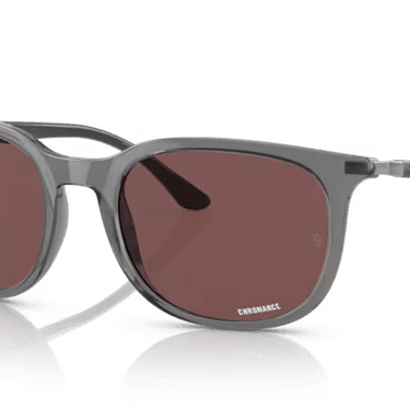 Ray-Ban RB4386 6650AF Transparent Grey