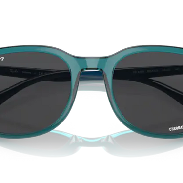 Ray-Ban RB4386 6651K8 Transparent Turquoise